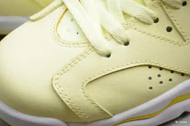 Rep TBK 543390-800 Floral (GS) Air Jordan Yellow 6 Dynamic Retro 0510